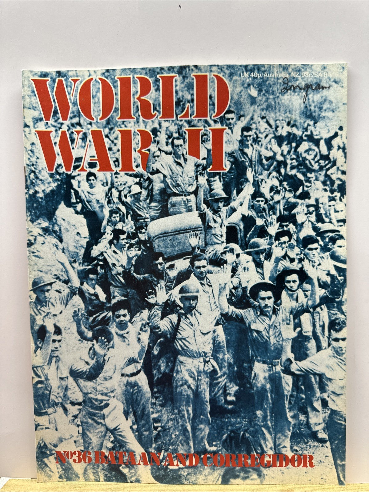 World War II NO. 36 Magazine In Good Condition