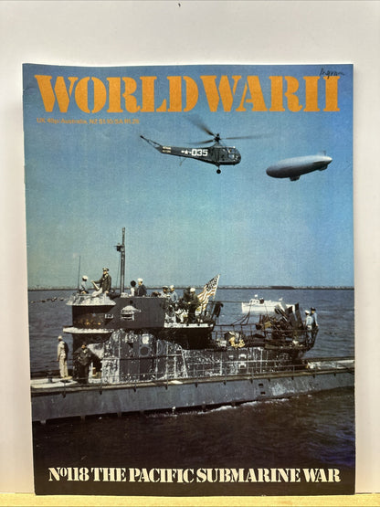 World War II NO. 118 Magazine In Good Condition