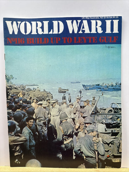 World War II NO. 116 Magazine In Good Condition