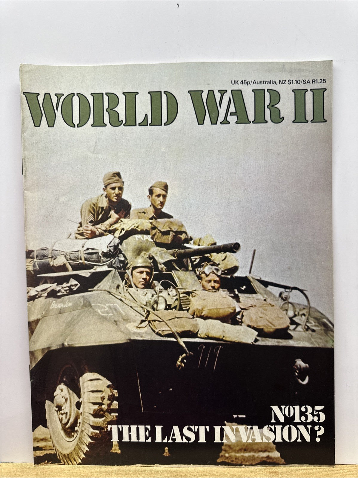 World War II NO. 135 Magazine In Good Condition