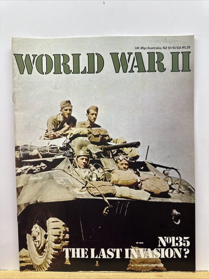 World War II NO. 135 Magazine In Good Condition