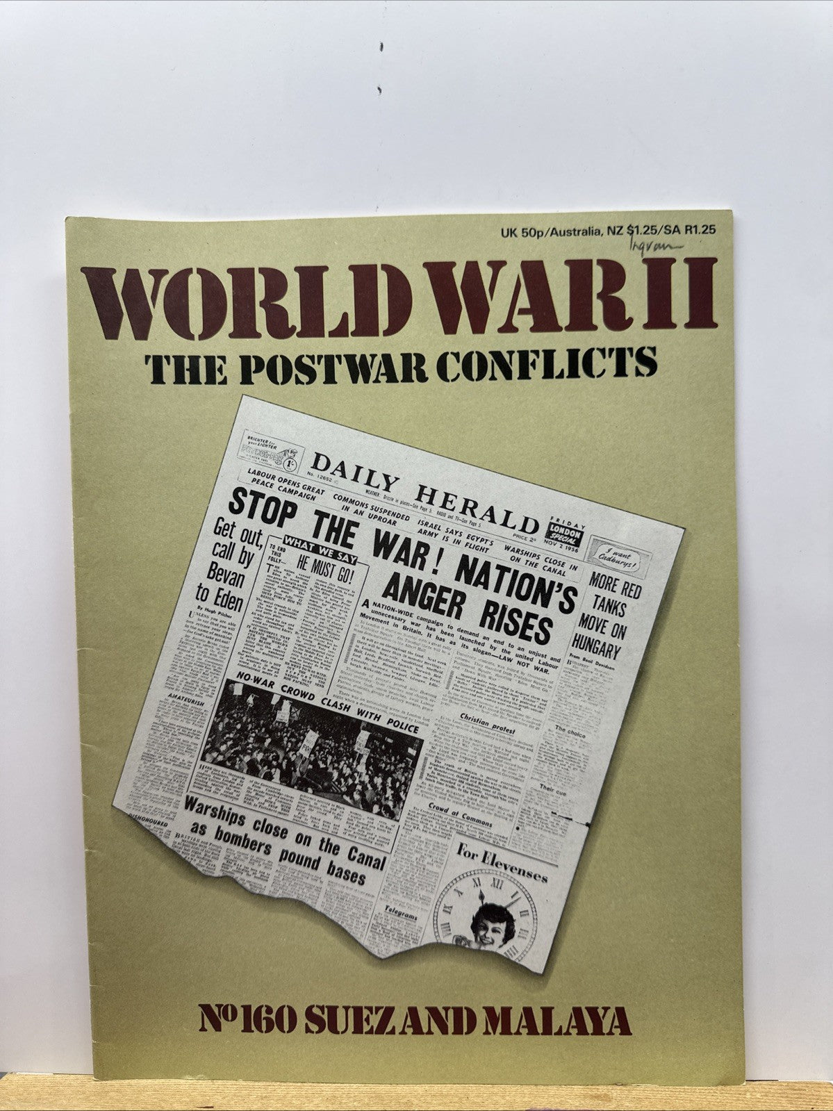 World War II The Postwar Conflicts NO. 160 Magazine In Good Condition