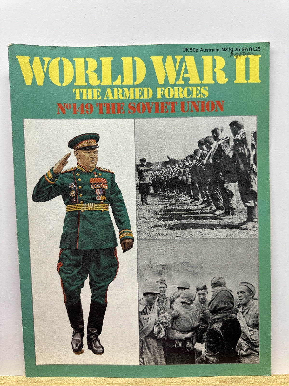 World War II The Armed Forces NO. 149 Magazine In Good Condition