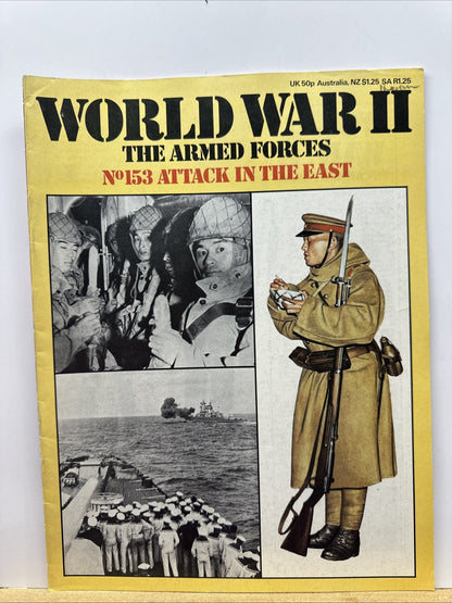 World War II The Armed Forces NO. 153 Magazine In Good Condition