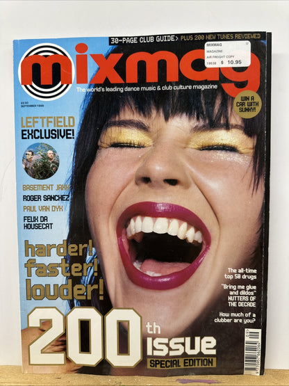 Mix Mag September 1999 Magazine In Good Condition