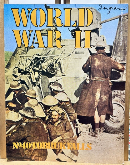 World War II NO. 40 Magazine In Good Condition