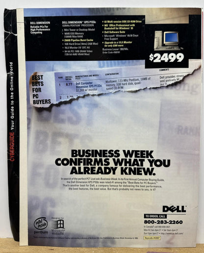 Net Guide February 1996 Magazine In Good Condition
