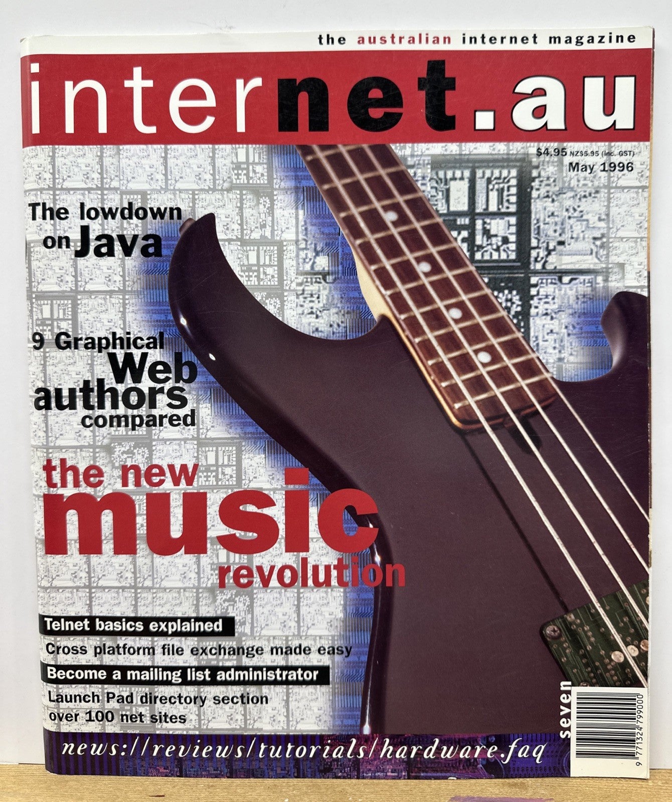 Internet.au May 1996 Magazine In Good Condition