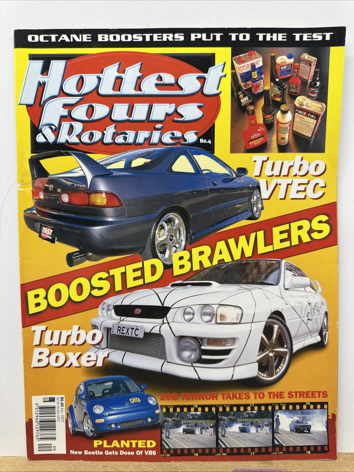 Hottest Fast Fours No.4 Magazine In Good Condition