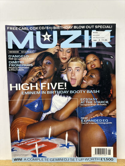 Muzik No.61 June 2000 Magazine In Good Condition