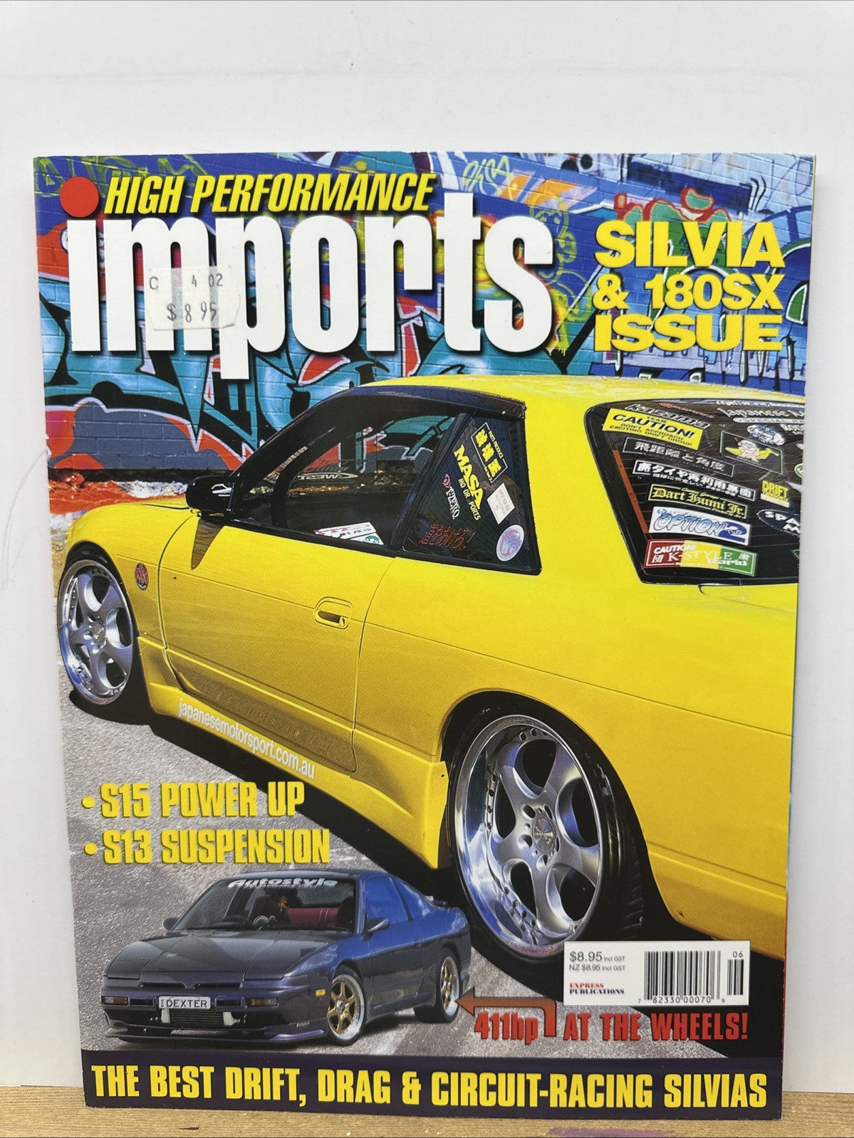 High Performance Imports Silvia & 180sx Issue Magazine In Good Condition
