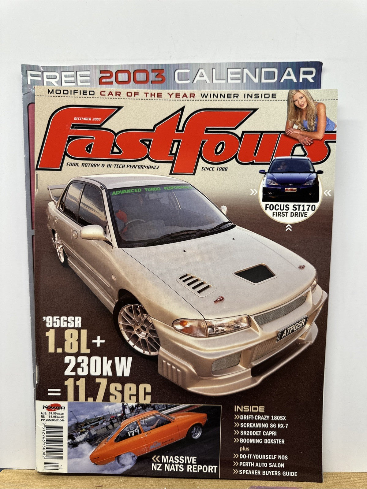Fast Fours December 2002 Magazine In Good Condition