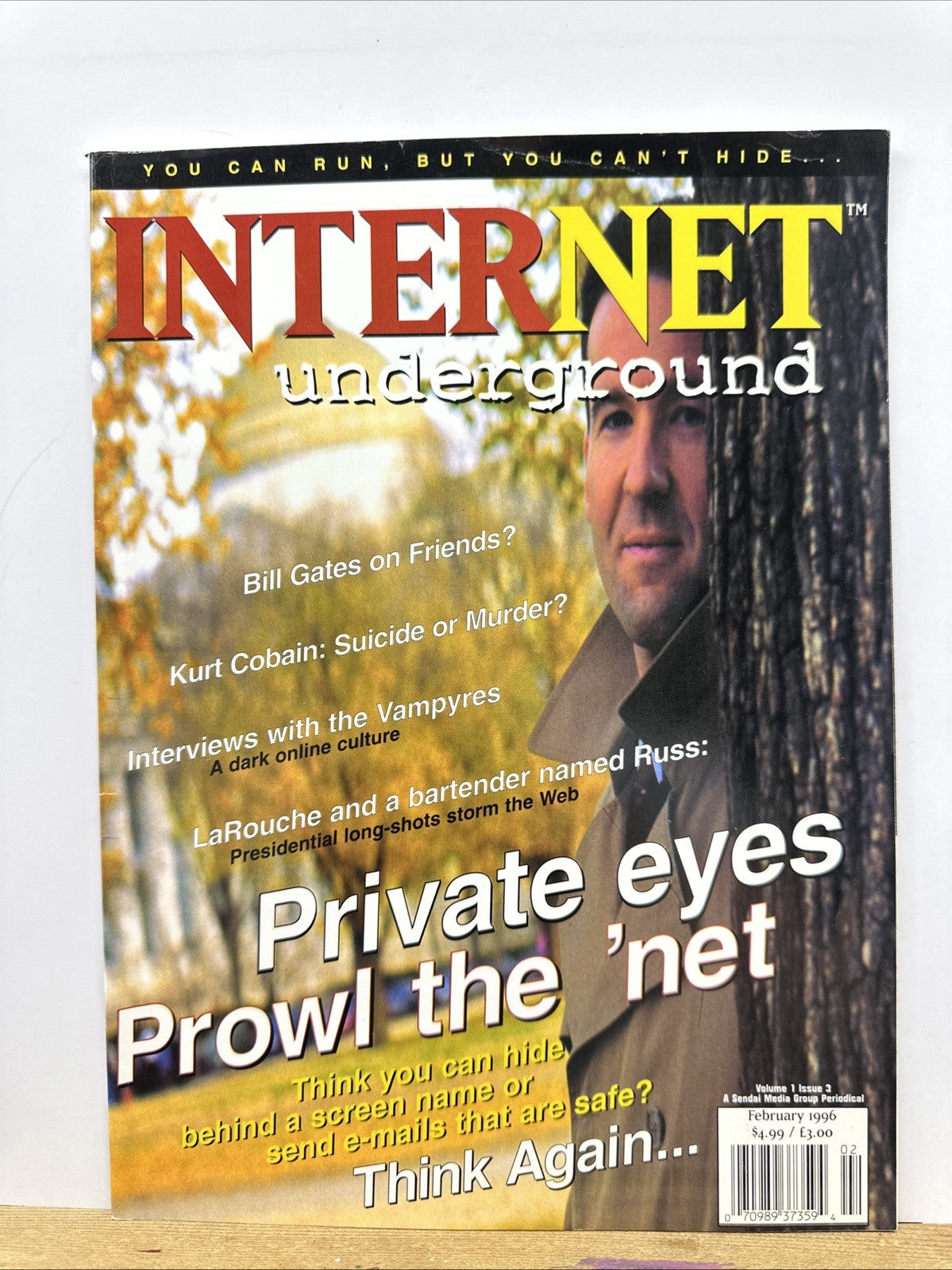Internet Underground Volume 1 Issue 3 Magazine In Good Condition