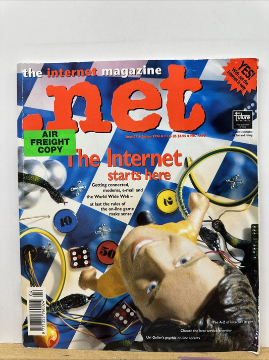 .Net Magazine Issue 17 Spring 1996 In Good Condition