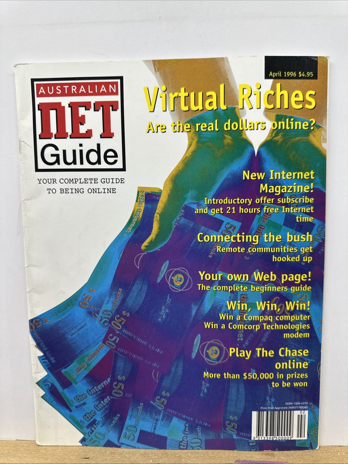Australian Net Guide April 1996 Magazine In Good Condition
