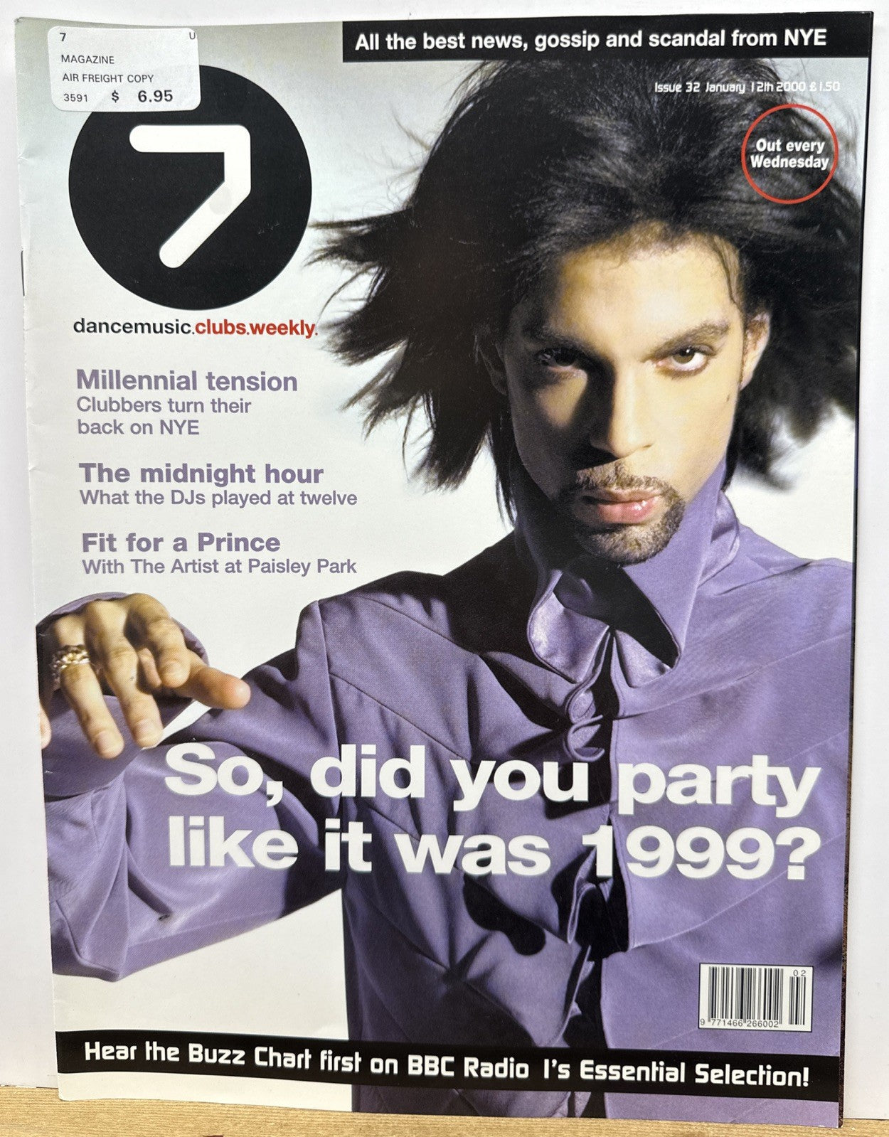 7 Dance Music Clubs Weekly Issue 32 January 12th 2000 Magazine In Good Condition