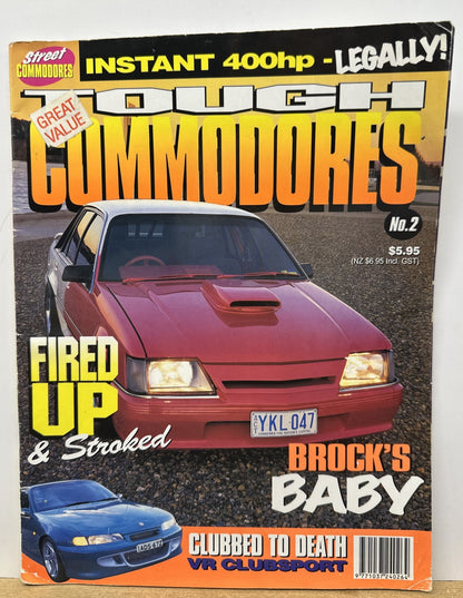 Tough Commodores No.2 Magazine In OK Condition