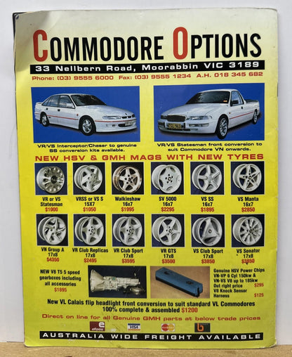 Tough Commodores No.2 Magazine In OK Condition