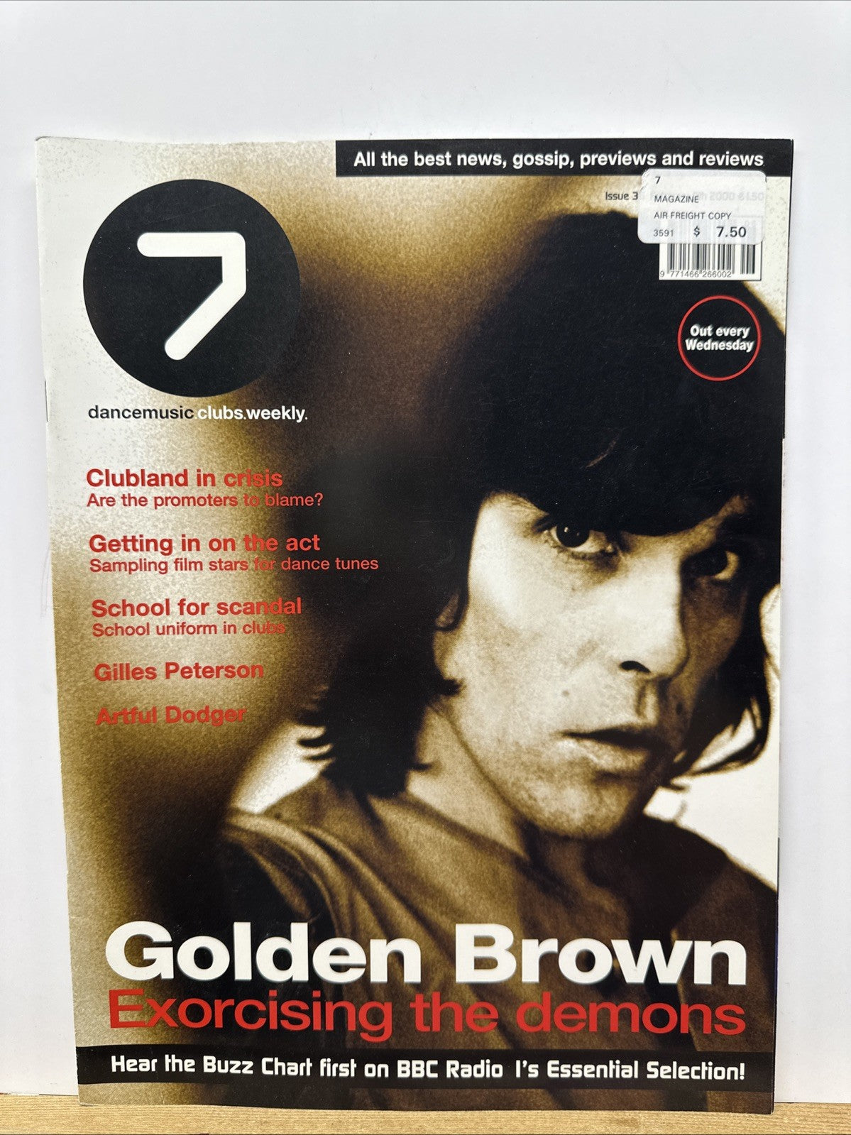 7 Dance Music Clubs Weekly Issue 36 February 9th 2000 Magazine In Good Condition