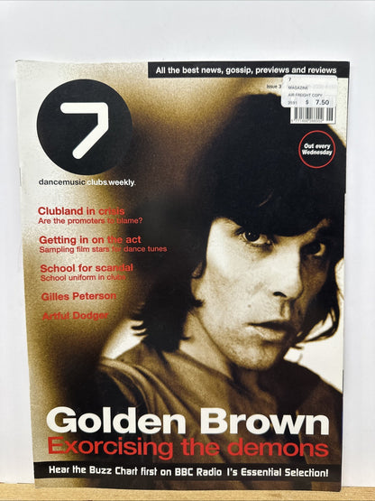 7 Dance Music Clubs Weekly Issue 36 February 9th 2000 Magazine In Good Condition