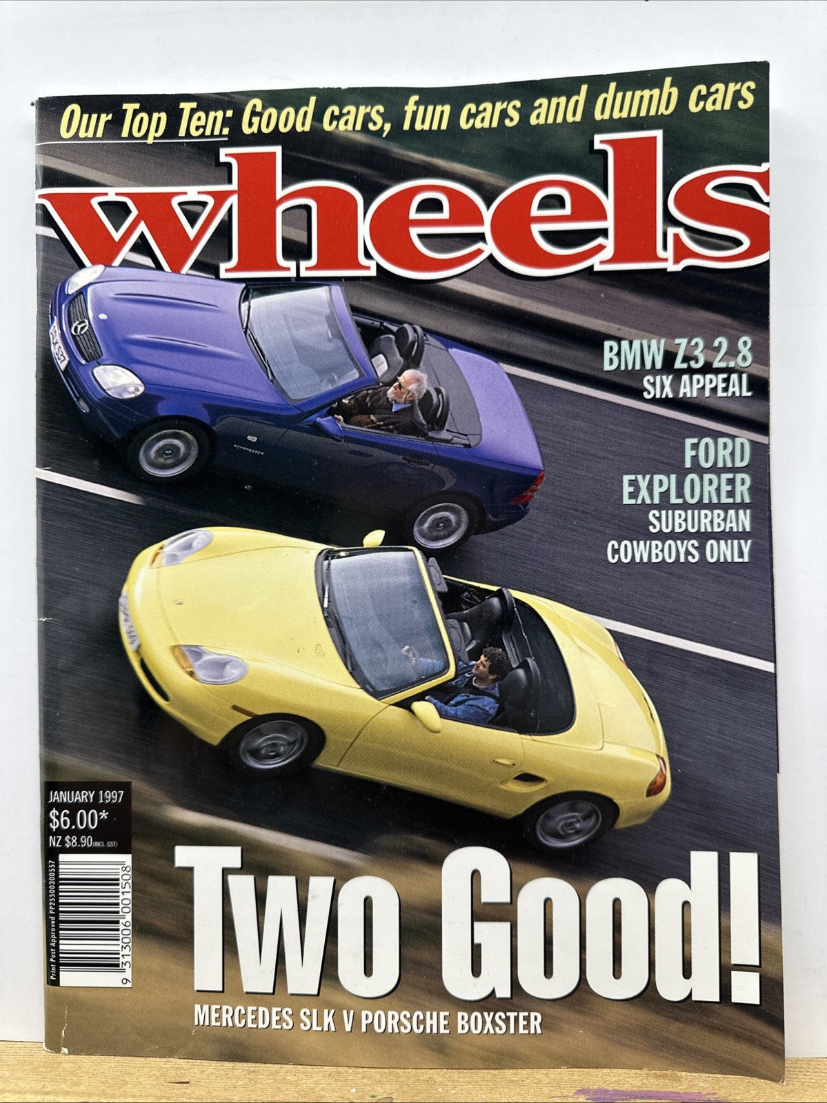 Wheels January 1997 Magazine In Good Condition
