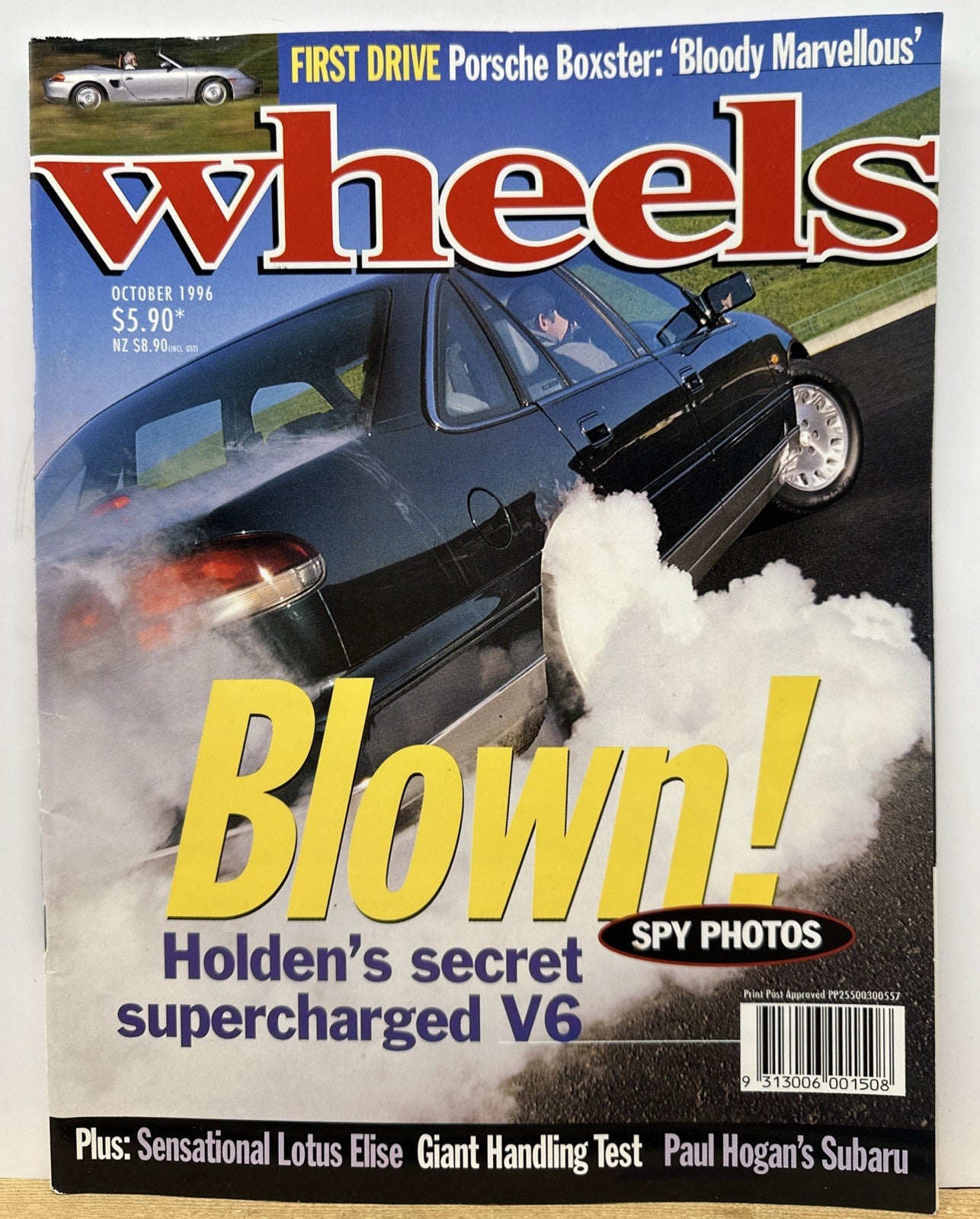 Wheels October 1996 Magazine In Good Condition