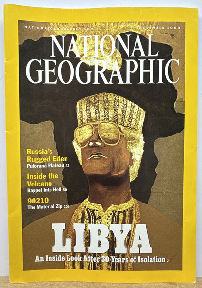 National Geographic November 2000 Magazine In Good Condition