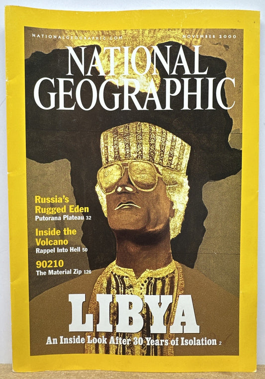 National Geographic November 2000 Magazine In Good Condition