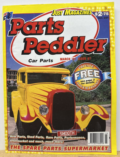 Just Magazines Parts Peddler March 2001 Issue 87 Magazine In Good Condition