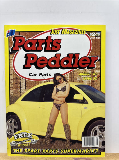 Just Magazines Parts Peddler August 2001 Issue 92 Magazine In Good Condition