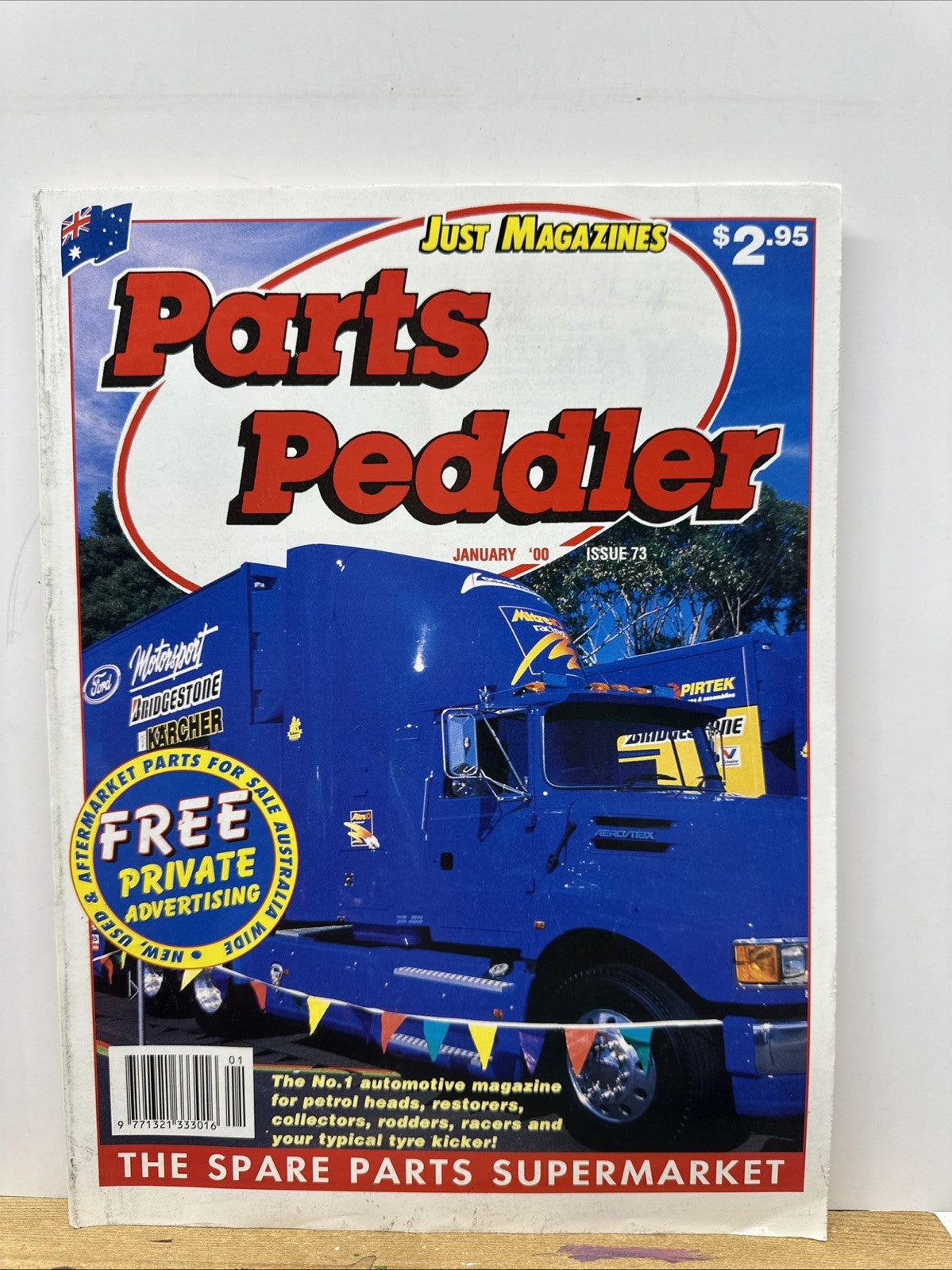 Just Magazines Parts Peddler January 2000 Issue 73 Magazine In Good Condition