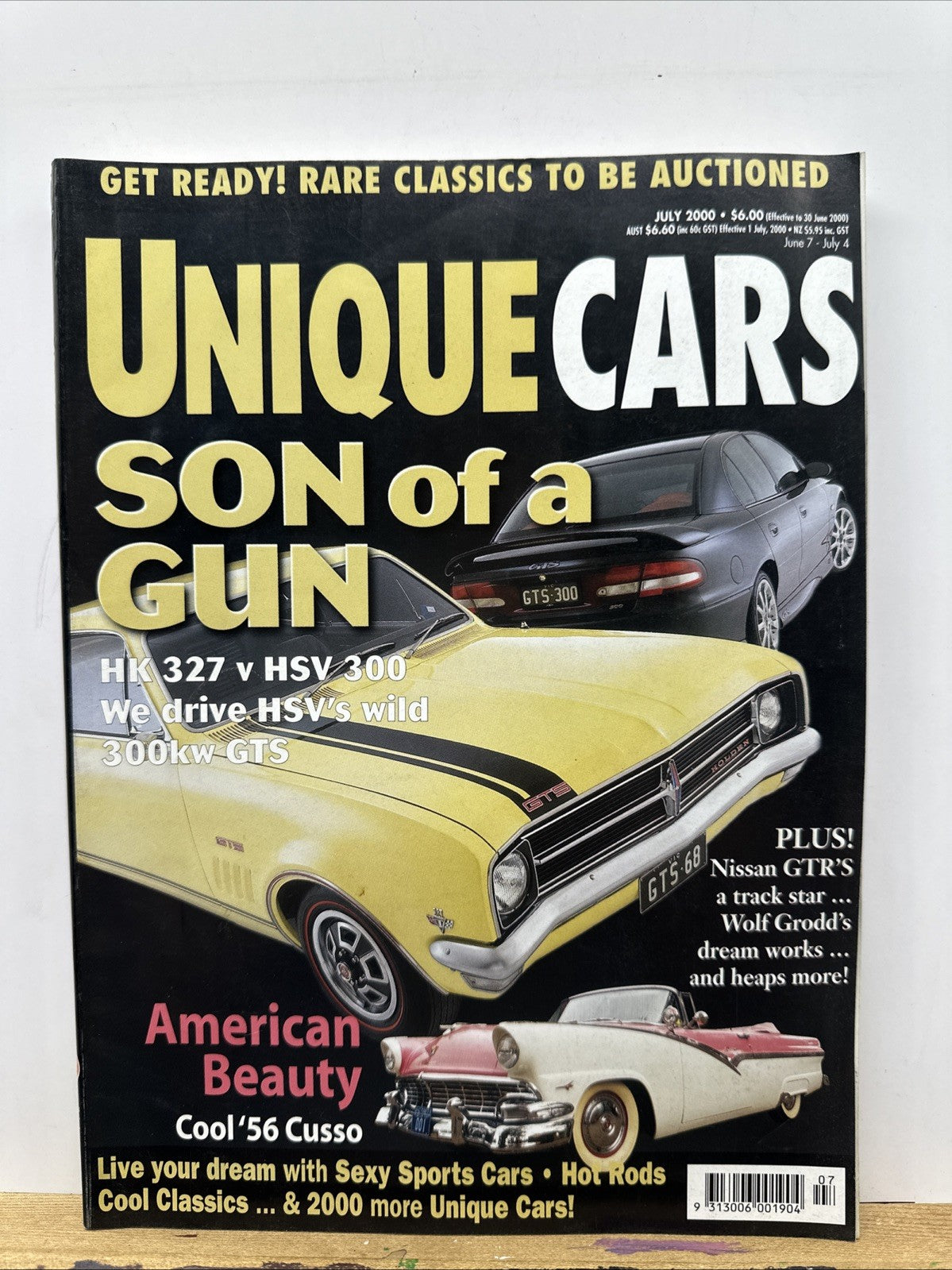 Unique Cars July 2000 Magazine In Good Condition