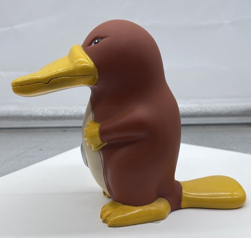 commonwealth bank money box Platypus Collectable container In Good Cond 10476