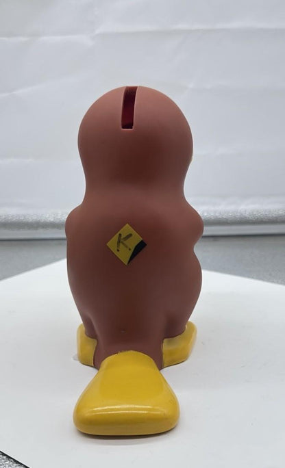 commonwealth bank money box Platypus Collectable container In Good Cond 10476