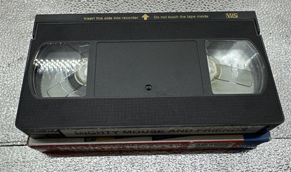 Mighty Mouse And His Friends - VHS Video Tape - In Good Condition - 10446