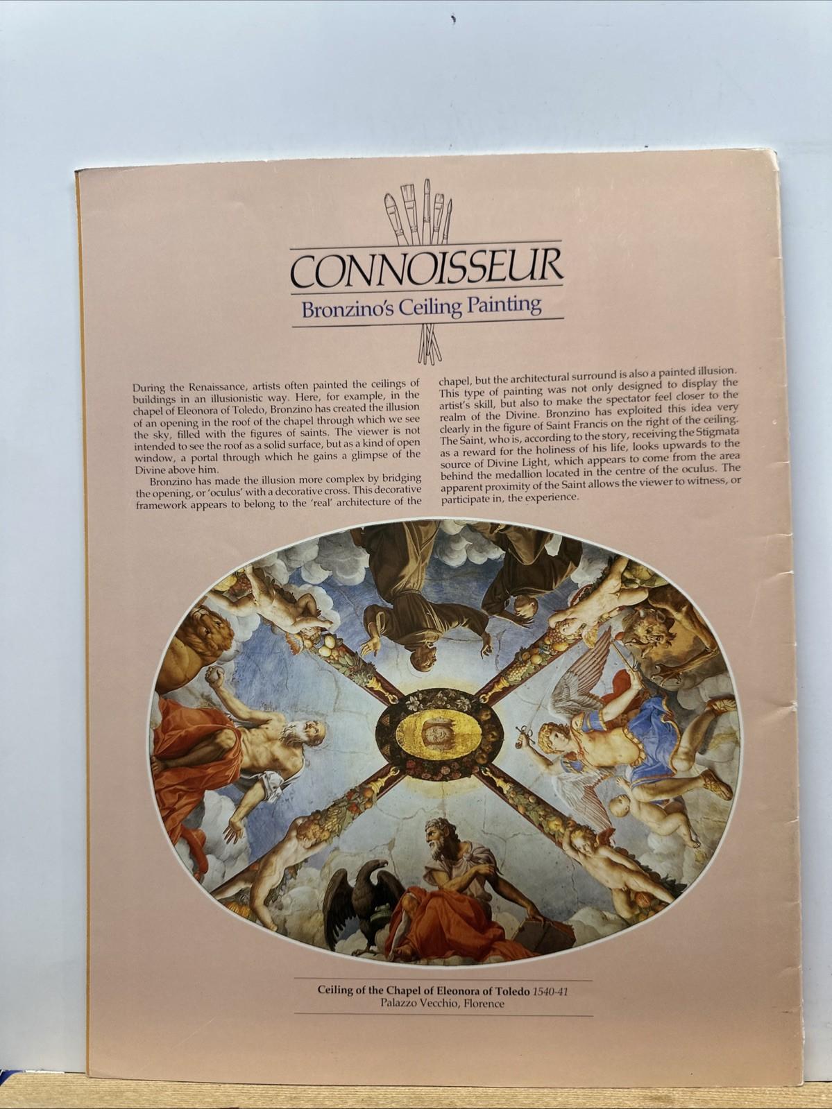 The Great Artists No.33 Bronzino Magazine In Good Condition