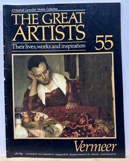 The Great Artists No.55 Vermeer Magazine In Good Condition