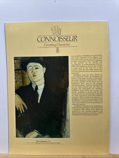 The Great Artists No.76 Modigliani Magazine In Good Condition