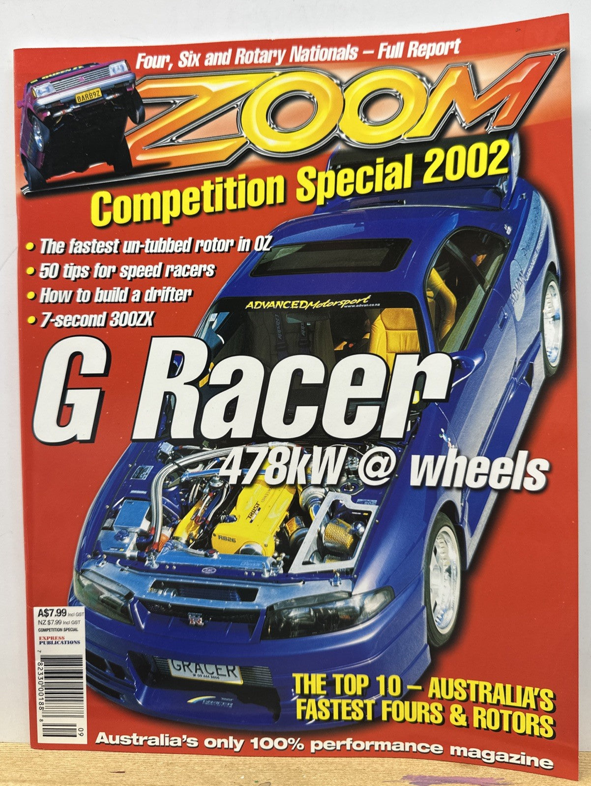 Zoom Competition Special 2002 Magazine In Good Condition
