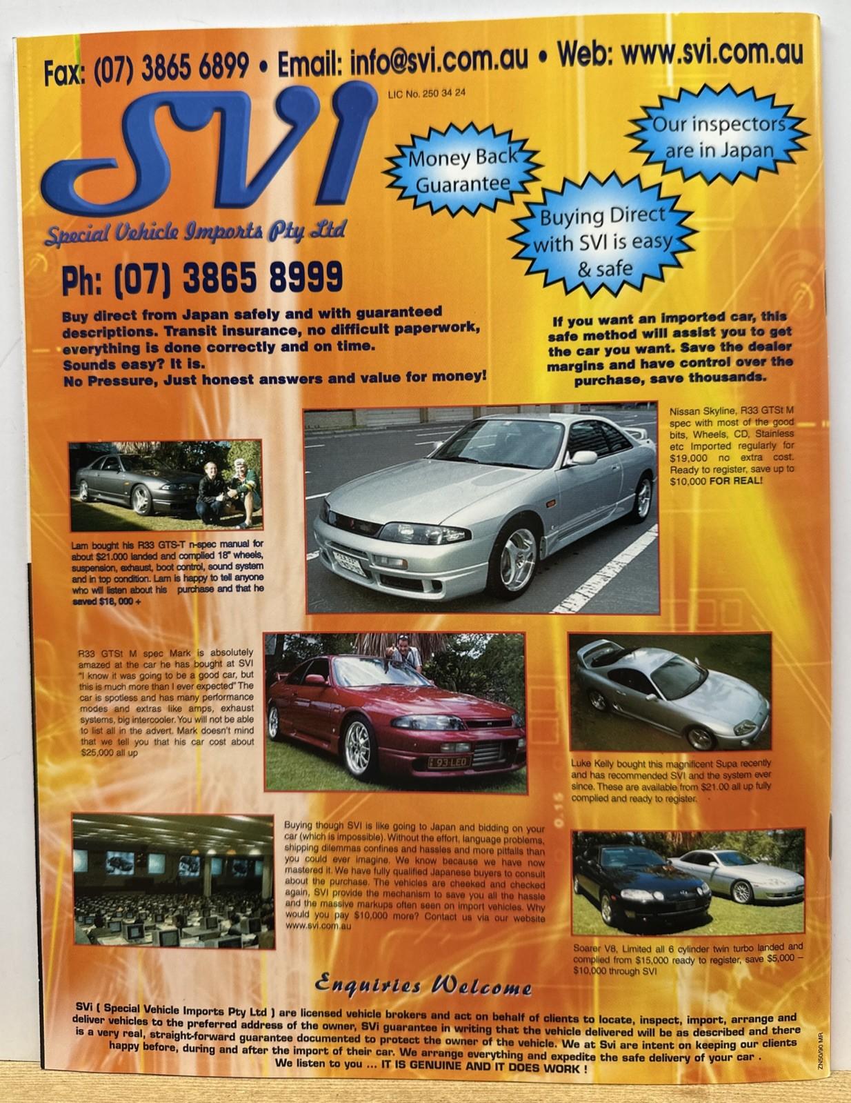 Zoom Competition Special 2002 Magazine In Good Condition