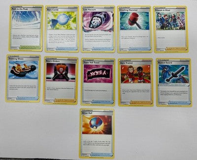 11 X Pokemon Training Trading Cards Collection Random Years & Series GC 8778-42