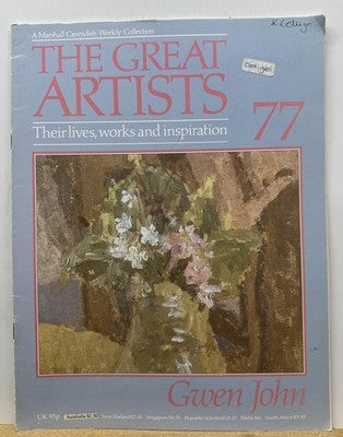 The Great Artists No.77 Gwen John Magazine In Good Condition