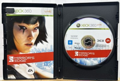 Mirror's Edge PAL Xbox 360 Incomplete In Good Codnition 9848