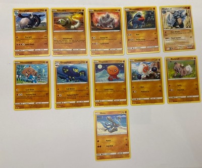11 X Pokemon Fighting Trading Cards Collection Random Years & Series GC 8778-93