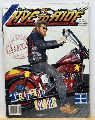 Live To Ride No.48 Magazine In OK Condition