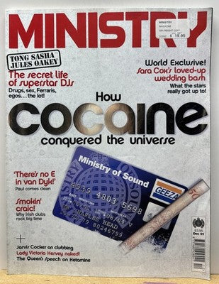 Ministry December 2001 Magazine In Good Condition
