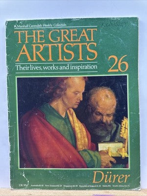 The Great Artists No.26 Durer Magazine In OK Condition