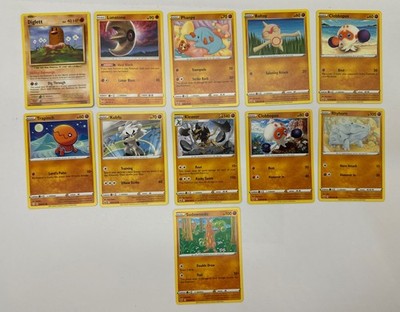 11 X Pokemon Fighting Trading Cards Collection Random Years & Series GC 8778-90