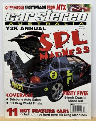 Car Stereo Australia Y2K Annual No.12 Magazine In Good Condition