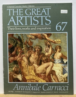 The Great Artists No.67 Annibale Carracci Magazine In Good Condition